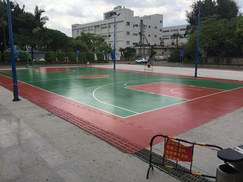 深圳市龍華區大浪體育公園PU籃球場(chǎng)